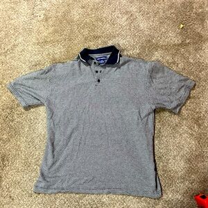 Vintage Y2K No Fear Grey Polo T-Shirt